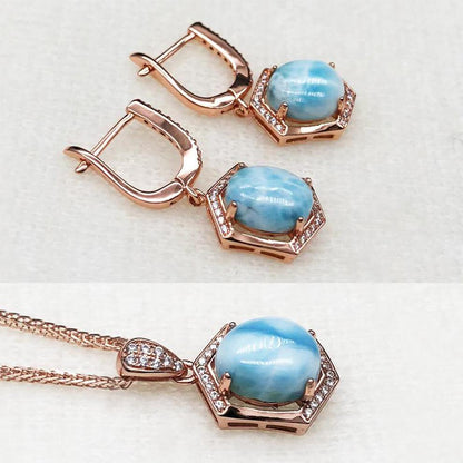 Larimar Deity Set