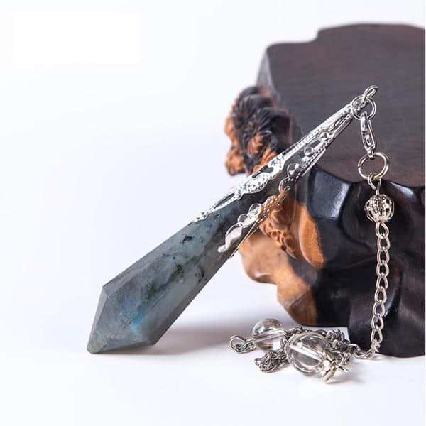  Labradorite Crystal Divination Pendulum