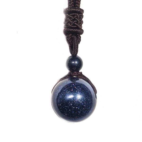 Blue Sandstone Necklace