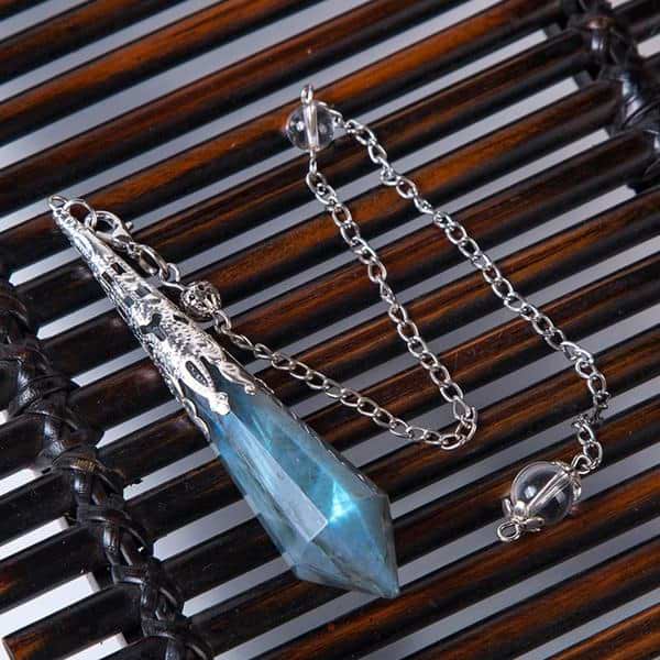  Labradorite Crystal Divination Pendulum