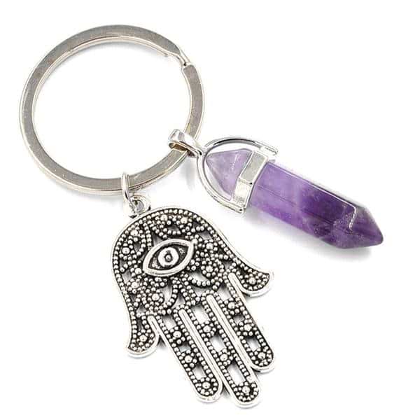 Inspiring Hamsa Hand Keychain