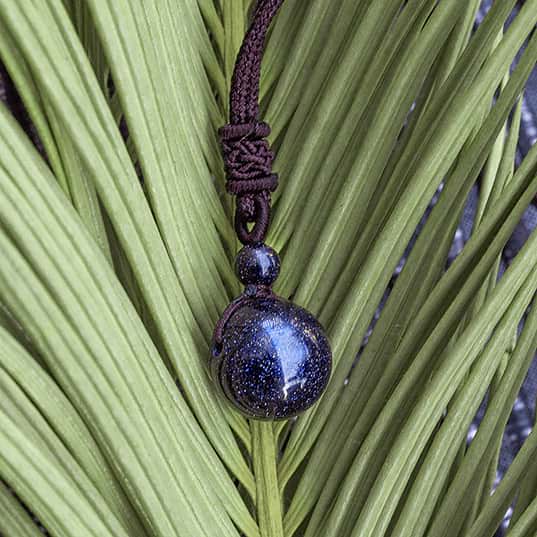 Blue Sandstone Necklace