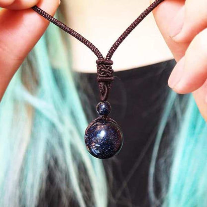 Blue Sandstone Necklace