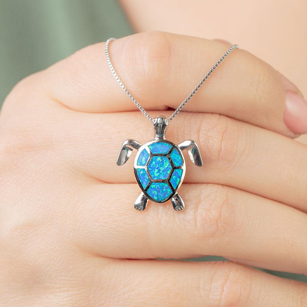 Save the Sea Turtle Necklace